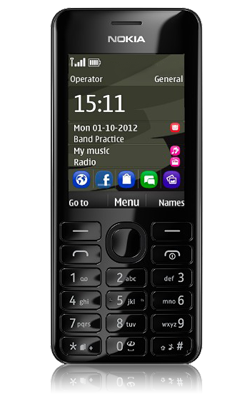 Nokia 206 voorkant